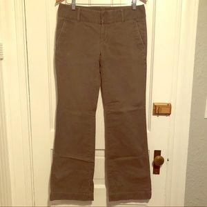 Express olive drab (army green) boot cut